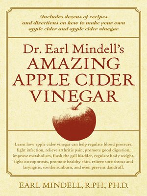 cover image of Dr. Earl Mindell's Amazing Apple Cider Vinegar